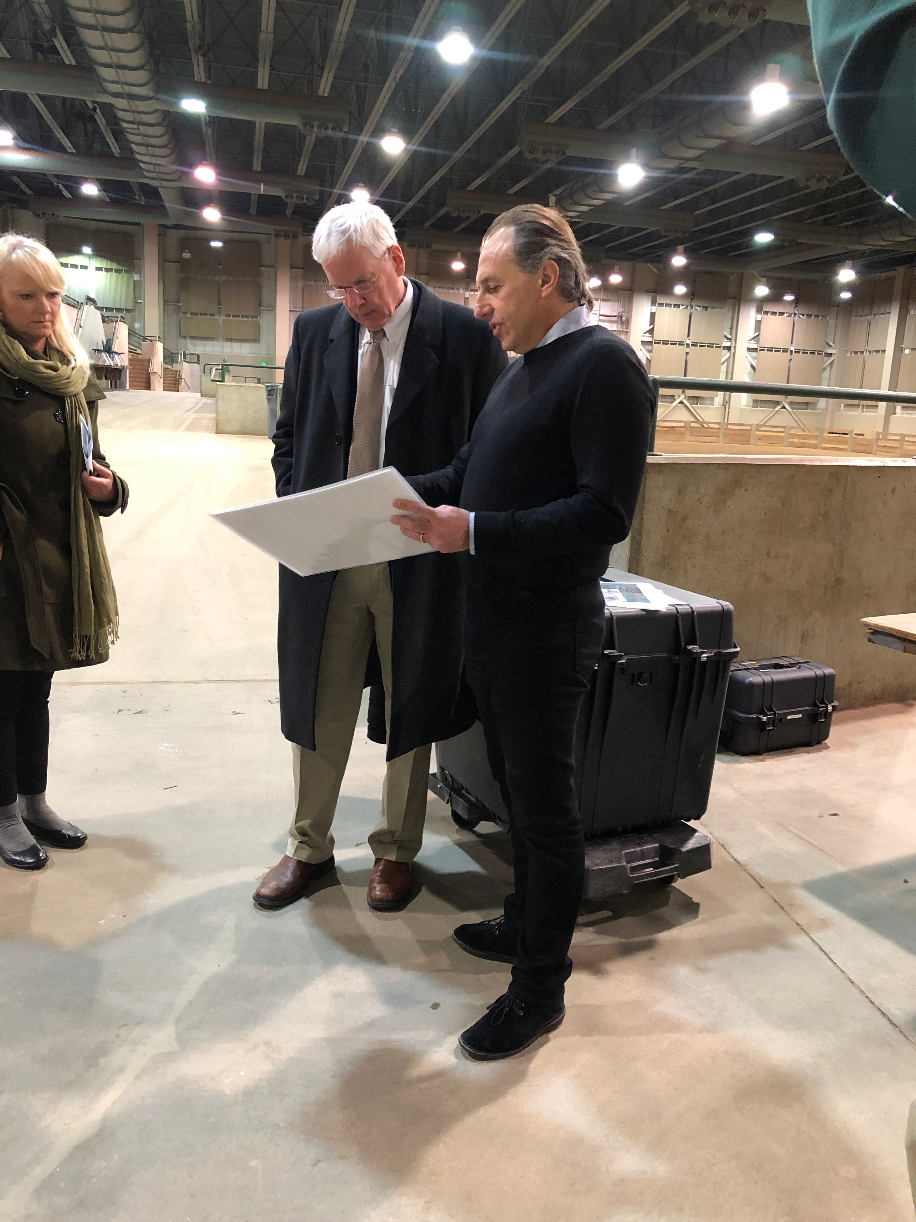 USDA Director Dr. Scott Angle Visits MSU